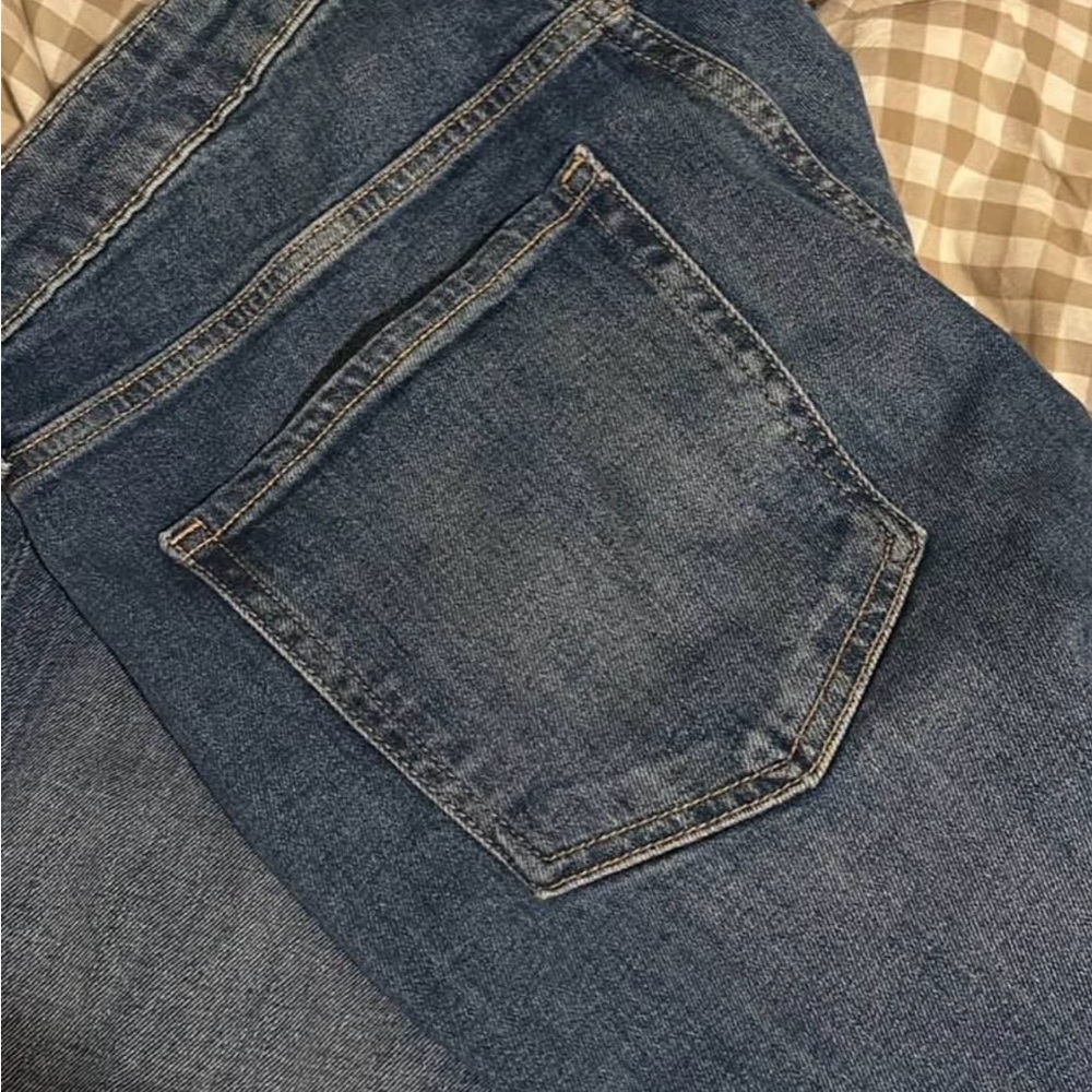 Old Navy Blue High-Rise Jeans - Picture 5 of 5